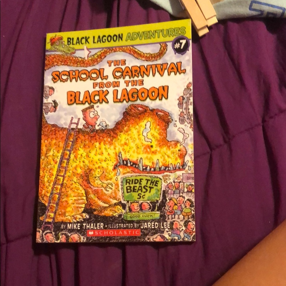 Scholastic Black Lagoon Adventures Book - The School Carnival
